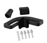 Hosrivae Kit de montage de barre de poignée en boucle pour tondeuse à gazon, construction en plastique robuste avec poignée ergonomique en éponge, s'adapte à une tige de 26 mm