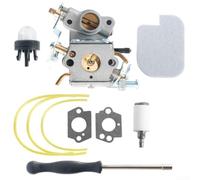 Hosrivae Kit de remplacement pour carburateur de tronçonneuse PP4218AV PP4218AVX P3314WS, kit de réparation moteur avec joints PPB4018 PR3816