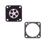 Hosrivae Kit de réparation de carburateur pour moteur Wacker WM80, kit de 33 membranes BS42/BS45/BS50, membrane de contrôle et joint en caoutchouc, pièces de tondeuse à gazon