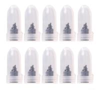 Hosrivae Kit de réparation de pneus de voiture avec 10 à 100 pièces en caoutchouc pour pneus de moto, camion et agricole, taille de crevaison de 3 à 5 mm, outil d'installation inclus (30S + 30L)