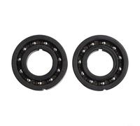 Hosrivae Kit de roulement de turbine principale AXV055P - Pièces de nettoyage de piscine, roulements de rechange robustes efficaces, installation noire - Lot de 2