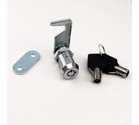 Hosrivae Kit de serrure de boîte à outils avec clés - Serrure à came tubulaire de 1,5 cm pour boîtes à outils, armoires et tiroirs, serrure de sécurité à crochet en alliage de zinc, ensemble à clés