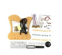 Hosrivae Kit de soudure électronique pour piano à monter soi-même, lecteur de musique à 7 échelles avec capteur de lumière, module d'entraînement à la soudure débutant pour étudiants et amateurs