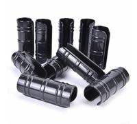Hosrivae Lot de 10 connecteurs de serrage pour film de serre, ABS + PC pour tuyaux de cadre de 22 mm/25 mm/32 mm, résistants à la rouille et stables (22 mm)