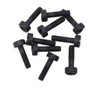 Hosrivae Lot de 10 vis 503217321 compatibles avec les modèles de tronçonneuse 340 345 350 440 445 450 460 461 Pièces de rechange pour équipement extérieur
