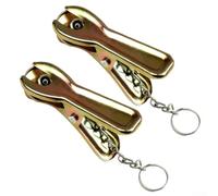 Hosrivae Lot de 2 adaptateurs de valve AV vers Woods - Raccord de conversion en acier pour pompes au sol et cadre, 5 cm de long, finition dorée