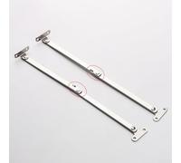 Hosrivae Lot de 2 barres de traction pliables en acier inoxydable pour porte d'armoire, armoire et porte tatami, montage côté gauche/droite, si (1 paire)