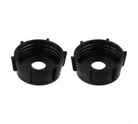 Hosrivae Lot de 2 bases de pot de rechange pour Oster, pièces de bouchon inférieur noir avec joint anti-fuite, accessoires de mixage, kit de réparation de mélangeur de cuisine