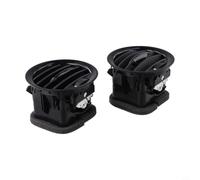 Hosrivae Lot de 2 buses d'aération intérieures pour Adam et Corsa D | Grille d'aération de rechange en ABS noir pour tableau de bord modèles 2013-2015 | Lot de 2