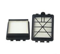 Hosrivae Lot de 2 filtres à air d'échappement pour Kärcher VC6100, VC6150, VC6200, VC6250 PET, VC6300, VC6300 B & VC6400 PB - E12 - Filtre à particules - Remplace 6.414-805.0, non-tissé et plastique )