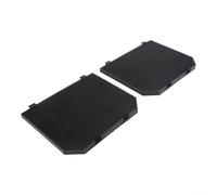 Hosrivae Lot de 2 filtres à charbon actif, pour hotte Ciarra CBCF004, 257 x 215 x 13 mm, remplacement pour filtre à graisse de cuisine 49036641 SKFC6968