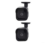 Hosrivae Lot de 2 supports de caméra de sécurité réglables et étanches pour Blink 4 et Blink 3, support mural de protection en PVC, système d'utilisation en extérieur (noir)