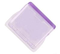 Hosrivae Lot de 30 petits trombones transparents de couleur bonbon, pince en métal robuste pour sécuriser des documents A4 ou utiliser comme marque-pages, design compact à tirer (violet transparent)