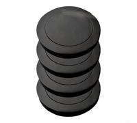 Hosrivae Lot de 4 adaptateurs en mousse pour haut-parleur de voiture de 16,5 cm, entretoises d'isolation phonique, haut-parleurs coaxiaux marins de 15,2 cm, 17,8 cm, réduisent les vibrations