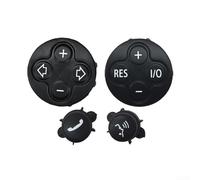 Hosrivae Lot de 4 boutons poussoirs pour volant, régulateur de vitesse et contrôle du volume, pour Mini Cooper R55 R56 R57 R58 R59 R60, 4 pièces de rechange en plastique