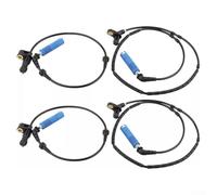 Hosrivae Lot de 4 capteurs de vitesse de roue avant et arrière ABS pour E46 Z4 318i 320i 323i 325CI 325I 330CI 330I - Compatible avec OEM 34526752683 3452675