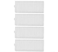 Hosrivae Lot de 4 filtres de rechange pour aspirateur robot TP-Link RV10, RV30, RV10, RV30, accessoires de filtre à poussière haute efficacité, à installer, lavables
