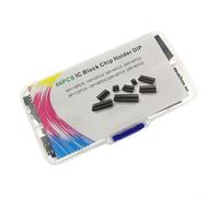 Hosrivae Lot de 66 supports de puces IC, douilles de test DIP 6, 8, 14, 16, 18, 20, 24, 28 broches, boîte de rangement avec compartiments étiquetés sécurisés et fiables pour projets électroniques et