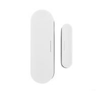 Hosrivae Matter Thread Capteur intelligent de porte et fenêtre, ABS pour application Tuya Détecteur d'alarme à distance en temps réel Ouverture et fermeture Statut de sécurité de la maison antivol