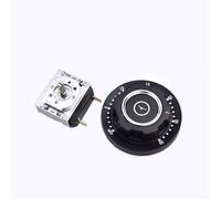 Hosrivae Minuteur programmable en métal avec bouton pour intervalles de 30/60/90/120 minutes et notification de finition de sonnerie pour chariot à riz électrique (30 min)