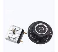 Hosrivae Minuteur programmable en métal avec bouton pour intervalles de 30/60/90/120 minutes et notification de finition de sonnerie pour chariot à riz électrique (120 min)