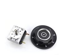 Hosrivae Minuteur programmable en métal avec bouton pour intervalles de 30/60/90/120 minutes et notification de finition de sonnerie pour chariot à riz électrique (60 min)