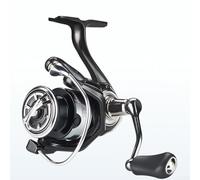 Hosrivae Moulinet de pêche en métal avec rapport de vitesse 5.2:1, manivelle pliante en alliage d'aluminium, bobine peu profonde et système de frein lisse 1BB pour eau douce et sel (3000)