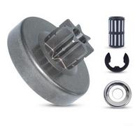 Hosrivae MS028 Kit d'embrayage passif pour tronçonneuses, compatible avec les modèles 028AV, pignon de tambour d'embrayage, assemblage de roulement à aiguilles, réparation de pièces de rechange