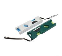 Hosrivae Niveau magnétique de 200 mm, 3 outils de mesure avec 3 bulles horizontales, verticales et mesure à 45 degrés, construction ABS antichoc, travail du bois, bricolage