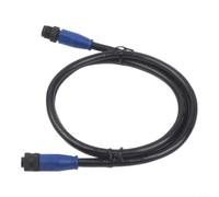 Hosrivae NMEA 2000 Câble de connexion de réseau marin, câble en PVC IP67 contacts plaqués or compatible avec Garmin Simrad B & G équipement de navigation marine (2 m)