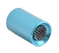 Hosrivae Outil de cueillette de queue de billard en aluminium avec pointes à tête de clou pour une meilleure rétention de la craie et une meilleure prise en main de la boule - Accessoire de billard