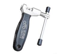 Hosrivae Outil professionnel de coupe de chaîne en acier pour fendage de chaîne, rupture et retrait des maillons de rivet - Ergonomique, longueur de vis de 89 mm, essentiel d'entretien de vélo