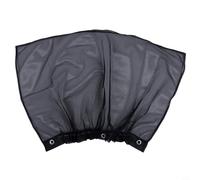 Hosrivae Paire de pare-soleil de voiture en maille pour latéral/pare-brise/arrière, pliable et léger, vue non obscurcissante, 50 x 75 cm