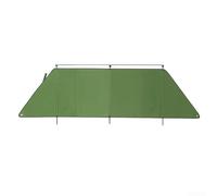 Hosrivae Pare-brise de camping en toile de coton et silicone pour réchaud d'extérieur, coupe-vent et ignifuge, pare-brise barbecue avec sac de rangement, 80 x 165 x 60 cm (M) (L)