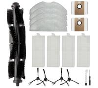 Hosrivae Pièces de rechange pour aspirateur Plus/RV20 Plus/RV30 Max/RVV20 Max Rv30 pour robot Tapo Ensemble Max Cleaner Comprend un côté brosse principale