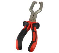 Hosrivae Pince de tuyau de carburant pour tuyau d'essence, outil de démontage et de déconnexion, outil de réparation automobile en acier inoxydable pour carburant en ligne (rouge)