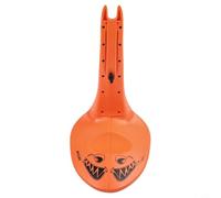 Hosrivae Plancher de vélo réglable pour VTT et vélos de route, support de stationnement en ABS avec hauteur de 365 à 490 mm, support d'essieu arrière peu encombrant (orange)