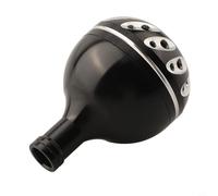 Hosrivae Poignée à bascule en alliage d'aluminium pour poignée DAIWA Power - 30 mm/35 mm/38 mm, forgé à froid pour aluminium aérodynamique, anodisé, acier inoxydable (35 mm)