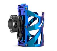 Hosrivae Porte-gobelet pour guidon de moto - En plastique ABS - Pour boissons et bouteilles d'eau - Avec collier de serrage et vis - Titane