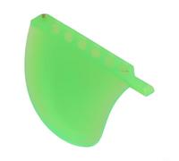 Hosrivae Queue de Kiteboard en caoutchouc souple pour kitesurf - Gouvernail léger à double quille - Stabilisateur d'équilibre d'eau 18,5 x 14 cm - Noir/Jaune/Vert (C)