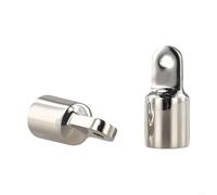 Hosrivae Quincaillerie de voile d'ombrage - Embout externe à œillet - Acier inoxydable 316 de qualité marine - Résistant à la rouille pour dessus de bimini et cadres d'auvent (19 mm)