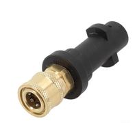 Hosrivae Raccord 6,35 mm pour nettoyeur haute pression Karcher K2, prise en laiton avec boîtier, connecteur de buse 2000 psi, 91 mm