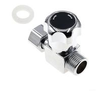 Hosrivae Régulateur thermostatique réglable avec construction robuste, réglage précis de la pression et de la température, argenté