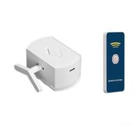 Hosrivae Robot interrupteur avec télécommande infrarouge, bouton poussoir automatique rechargeable par USB, lumières et appareils électroménagers, télécommande sans fil interrupteur à distance jusqu'à