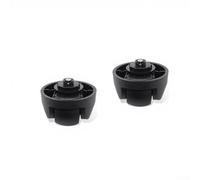 Hosrivae Roue avant de rechange pour Ecovacs pour Deebot T80 X8 - Roulette silencieuse avec roulements - Installer des pièces d'aspirateur robot (lot de 2) (A)