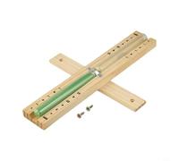Hosrivae Sablier de sauna de 15 minutes, résistant à la chaleur, cadre en bois avec sable de mer blanc, yoga et exercice, 32,6 cm (vert)