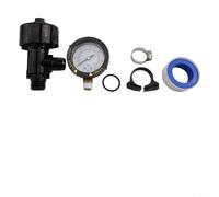 Hosrivae Soupape de décharge d'air manuelle avec joint de pression pour filtre à clip de piscine - Construction en plastique - Joint torique pour kit spa Ring (-Set)