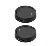 Hosrivae Station de charge pour Amazfit Active 2, station de charge rapide 1000 MA, matériau ABS, adaptateur de voyage pour montre intelligente, alimentation sûre 5 V (base séparée)