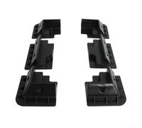 Hosrivae Support de montage pour panneau solaire en ABS pour toits plats, camping-cars, bateaux et caravanes - Support de toit à angle droit blanc ou noir avec design résistant aux UV et anti-fuite