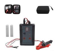 Hosrivae Testeur d'injecteur de carburant et kit de nettoyage avec 2 adaptateurs, 8 modes d'impulsion (4 signaux + 2 tensions), double test, entrée 12 V/5 V, injecteurs EFI et GDI